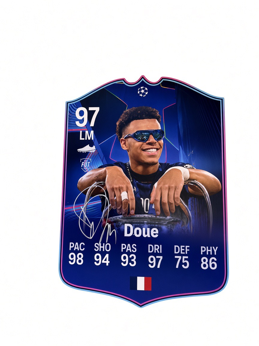 Carte fut signé par Désiré Doué