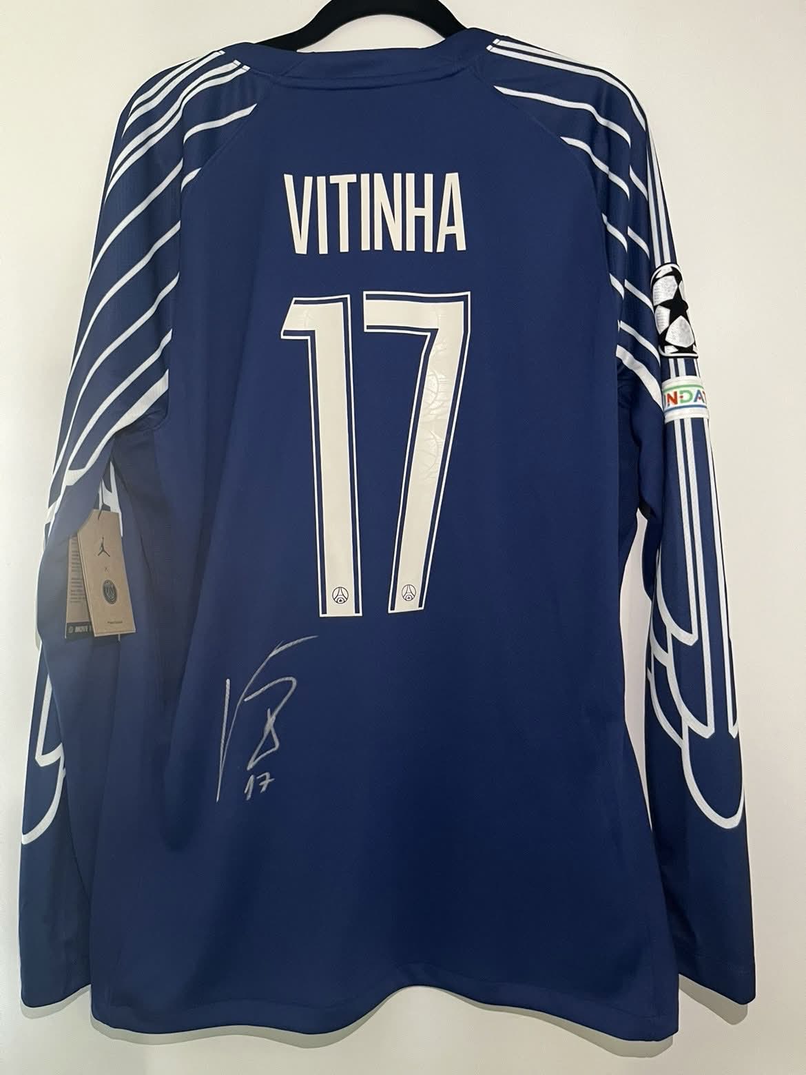 Maillot fourth PSG Signé - Vitinha 2025